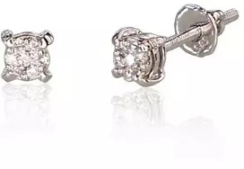 Auksiniai auskarai su briliantais Diamond Sky “Bridget II”
