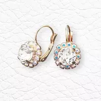Diamond Sky Jewelry Auskarai moterims DiamondSky „Glory II“ su Swarovski kristalais