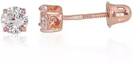 Auksiniai auskarai moterims Diamond Sky "New Classic IX".
