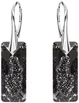 Diamond Sky Jewelry Sidabriniai auskarai moterims DiamondSky „Growing Crystal II (Sidabrinis Night)" su Swarovski kristalais