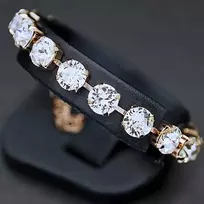 Diamond Sky Jewelry Apyrankė moterims DiamondSky „Classic“ su Swarovski kristalais