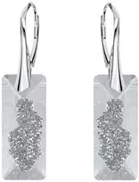 Diamond Sky Jewelry Sidabriniai auskarai moterims DiamondSky „Growing Crystal II" su Swarovski kristalais