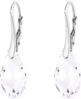 Diamond Sky Jewelry Sidabriniai auskarai moterims DiamondSky „Enchanté" su Swarovski kristalais