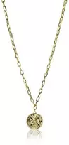 Marc Malone Išskirtinis paauksuotas karoliai Ariana Juodas Necklace MCN23021G