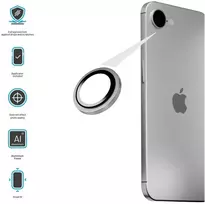 Fixed Pataisyta kamera, skirta Apple iPhone 16E Kosminė pilka