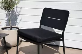 Sofa Venture Design Poilsio kėdė, Lina, 59x73x55 cm, Juoda