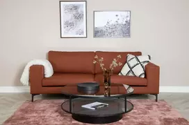 Venture Design Sofa, Bolero, 215x88 cm, Raudona