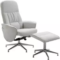 Sofa Venture Design Atlenkiamas kėdė, Rolf su atlenkiamu pogrindžiu, 82x104.5x77 cm, Pilka