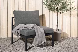 Venture Design Poilsio modulis, Copacabana vidurinė dalis, 70x74 cm, juoda