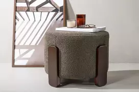 Venture Design Pufas, Coffey, Tamsiai pilkas