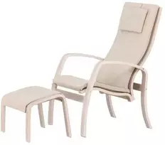 Sofa Venture Design Poilsio kėdė, Grötö, 80x63x104 cm, Pilka