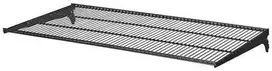 Lentyna su laikikliais Dolle, 800 mm x 406 mm, juoda