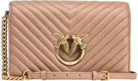 Pinko Moteriška odinė rankinė per petį 100063 A0GK D01Q