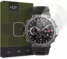 Grūdintas stiklas AMAZFIT T-REX 3 Hofi Glass Pro+ 2 pak. skaidrus