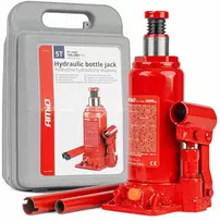 Hidraulinis stulpinis keltuvas 5 t, PVC dėžė AMIO-04183