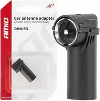 Antenos adapterio mažinimas DIN ISO kištukas kampinis amio-03968