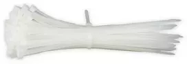 Balti kabelių raiščiai 4,8 × 200 mm, 100 vnt. amio-04310