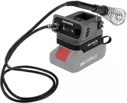 Litavimo stotelė Graphite 58GE143; 18 V (be akumuliatoriaus ir pakrovėjo)