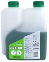 Axenol Husq-Oil, alyva dvitakčiam varikliui sp. žalia, 500 ml su dozatoriumi