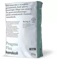Kerakoll Pragma Flex (pilki), 25 kg, mineraliniai elastingi klijai C2TE
