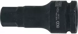 Bgs Technic Smūginis antgalis | ilgis 100 mm | 20 mm (3/4") | Hex šešiakampis 24 mm (6185-H24)