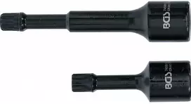Bgs Technic Specialus smūginių antgalių rinkinys | 12,5 mm (1/2") | Spline (XZN) M12 | VAG | 2 vnt. (74590)