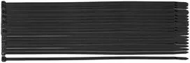 Opaski EXTREME kabelių raiščiai 3,6 x 150 mm, juodi, 100 vnt.