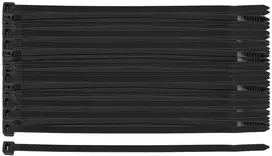 Opaski EXTREME kabelių raiščiai 4,8 x 150 mm, juodi, 100 vnt.