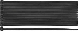 Opaski EXTREME kabelių raiščiai 2,5 x 80 mm, juodi, 100 vnt.