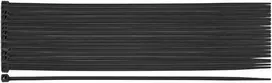 Opaski EXTREME kabelių raiščiai 2,5 x 200 mm, juodi, 100 vnt.