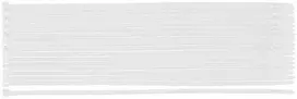 Opaski EXTREME kabelių raiščiai 3,6 x 150 mm, balti, 100 vnt.