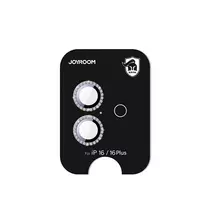 Joyroom JR-MSJ0271 protective glass Apple iPhone 16/16 Plus kameros apsauga – juodas