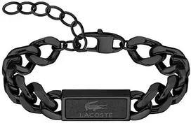 Lacoste Men´s juodas steel bracelet Backhand 2040441