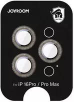 Joyroom JR-MFY0263 Glass Screen Protector Apple iPhone 16 Pro/16 Pro Max kameros apsauga – Brown
