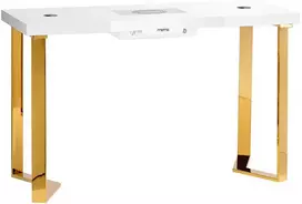 Activeshop Manikiūro stalas MOMO 05-GL su dulkių ištraukėju