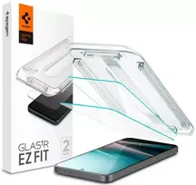 Spigen Glas.TR 'Ez Fit' apsauginis stiklas 2-pack for Samsung Galaxy A36 5G – Transparent