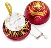 The Carat Shop Harry Potter Gryffindor Necklace + Christmas ball