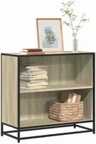 knygų spintelė Sonoma ąžuolas 80,5x35x76 cm inžinerinė mediena