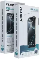 6D Pro Veason Glass (SET 10in1) - for Iphone 15 Pro Max juodas