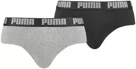 Puma Apatiniai Vyrams Basic Brief Juodas Pilkas 889100 19