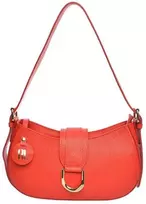Anna Luchini Moteriška odinė rankinė Banana Bag AL1912T Rosso