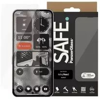 Panzer Glass „SAFE by PanzerGlass“ – ekrano apsauga – „Nothing Phone 2“ – itin platus prigludimas