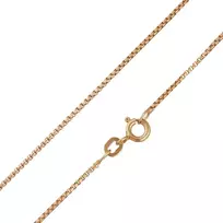 Paauksuota sidabrinė grandinėlė Brasco 57797