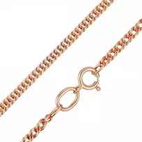 Auksinė grandinėlė "Double Curb" Brasco 60635