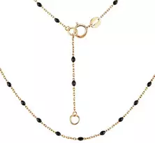 Auksinė grandinėlė su emaliu Brasco 61465