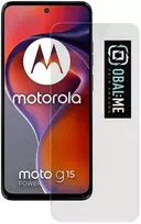 OBAL:ME 2.5D apsauginis stiklas Screen Protector skirtas Motorola G15/G15 Power Clear