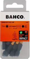 Grąžtas Smūginiai antgaliai Bahco 66IM T10 50mm , 10vnt blisteris
