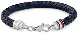 Tommy Hilfiger Madinga odinė vyriška apyrankė Tyson 2790634