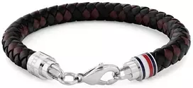Tommy Hilfiger Madinga vyriška odinė apyrankė „Tyson 2790632“