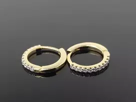 Best Diamonds Auksiniai auskarai rinkės su briliantais